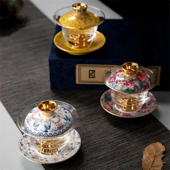De Înaltă Calitate Royal Speciale Ceașcă De Ceai Cu Capac Creative Email Meserii Sticlă Espresso Cafe Ceașcă De Lux După-Amiază Flori, Seturi De Ceai