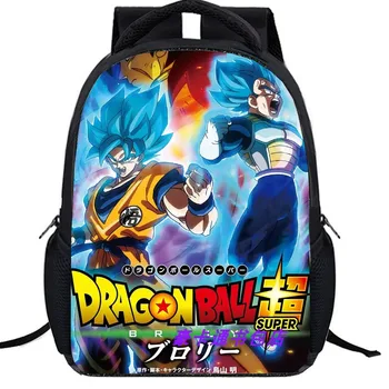 Dragon Ball Super Goku Kuririn Desene animate pentru Copii Ghiozdan Multifuncționale de Mare capacitate Papetărie Cutie de Depozitare Jucarii