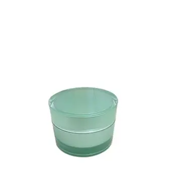 50G verzi acrilice con - forma de crema de sticla,containere cosmetice,,crema borcan,Borcan Cosmetice,Ambalaje Cosmetice