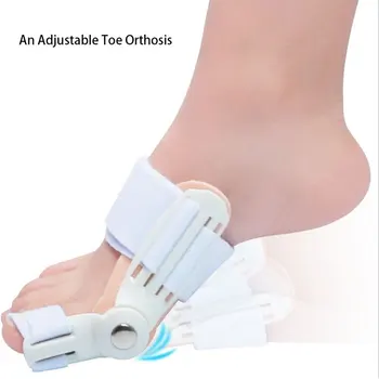 1buc Hallux Valgus Atelă de Corecție Biciclic Inflamație la picior, Degetul mare Osoase Ortopedice Degetul Mare Separator Degete Picior Pedichiura Instrument de Îngrijire