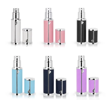 5ml Reîncărcabile Mini Parfum Spray Sticla de Aluminiu Spray Atomizor Portabil de Călătorie Cosmetice Recipient de Sticla de Parfum