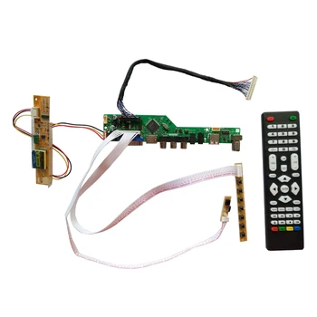 HDMI-USB compatibil AV VGA ATV-ul LCD de pe Placa de control pentru 15.4 inch 1280x800 LP154WX4 LP154WX5-TLA1 CCFL Ecran LCD LVDS