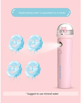 20ml Mini Nano Spray de Fata Steamer Portabil USB Pisica Drăguț Umidificator Profund Hidratanta Faciale Rece Nebulizator Frumusete Instrumente de Îngrijire a Pielii