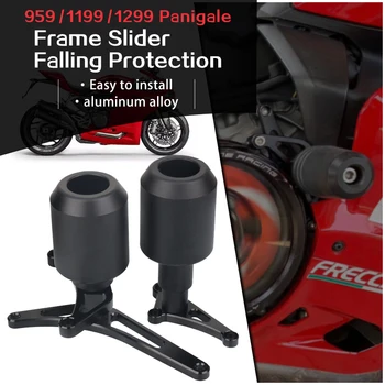 Pentru DUCATI 959 Panigale/1199/1299 Motocicleta care se Încadrează de Protecție Cadru Slider Carenaj Guard Anti Crash Pad Protector