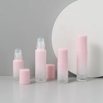5 ml/10ml Goale de Parfum cu Bilă de Sticlă pentru Lichide Container Ulei Sticle Returnabile Portabil Mini Sticla de Stocare