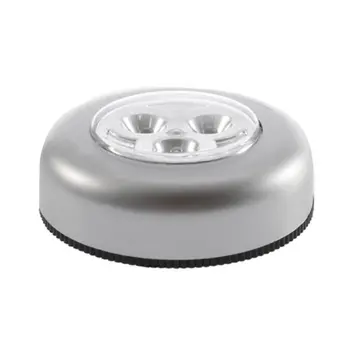 Fără Cabluri Necesare Reali Touch Control Lampa De Noapte Cu 3 Led-Uri Cu Acumulator Stick Apăsați Dulap Atingere Lampă Alimentat De La Baterie