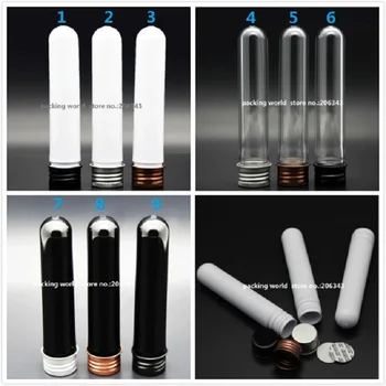 40ML clar/alb/negru material plastic tip PET tub aluminiu capac masca crema ser proba de testare gel, lotiune, emulsie de toner sticla de plastic