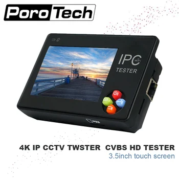 IPC-1600plus 3.5 Inch Touch ecran 4K IP CCTV Tester Monitor CVBS HD 1080P Camera de Testare Suport PTZ ONVIF Built-in Wifi