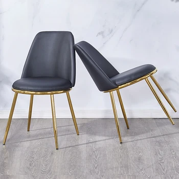 Aur Picioare De Mese, Scaune Metalice Moderne De Lux Dormitor Confortabil Nordic Scaune Mobile Design Cadeiras De Jantar Mobilier Acasă