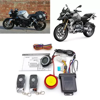 Toate Scop Motocicleta Alarma Keyless Start Sistem de PKE de Pornire Motor Buton Motor Protecție împotriva Furtului Sistemului .