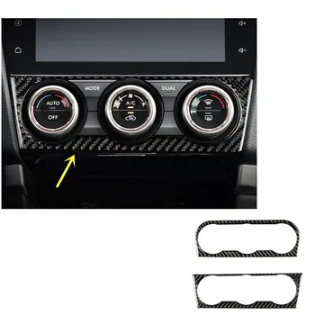 Garnitura Capac Detector de Ornamente din Fibra de Carbon Mijloc de Aer Condiționat Comutator de Ieșire Pentru Subaru XV 2012 2013 2014 2015 2016 2017