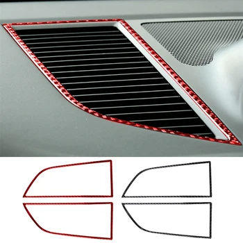 Se Potrivesc Pentru Porsche Macan 2014-2021 Real Fibra De Carbon De Bord De Ventilație De Evacuare Capac Panou Decor Interior Accesorii Auto