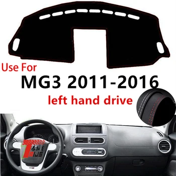 : TAIJS Fabrica de Protecție Clasic Casual din Piele pentru Bord Auto Capac Pentru MG 3 2011 2012 2013 2014 2015 2016 volan pe Stânga