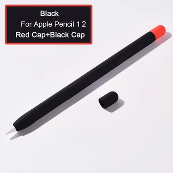 Caz de protecție Pentru Apple Pencil 1 2 Caz Creion de Piele Tableta Touch Pen-ul Portabil Silicon Moale Capacul Husă