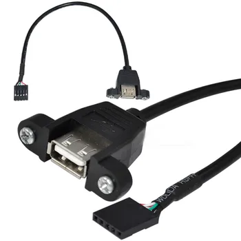 Calculatorul gazdă built-in cablu USB DuPont 2.54 transforma USB de sex feminin cu urechea cablu de date terminal