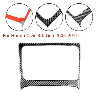 Pentru Honda Civic 8 Gen 2006-2011 Fibra de Carbon Interior Consola Cutie de Depozitare Tapiterie de Înaltă Calitate din Fibră de Carbon Cutie de Depozitare de elemente d