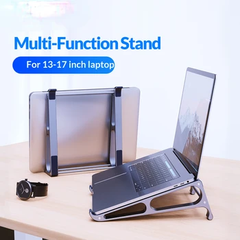 Aluminiu Suport pentru Laptop Riser Portabil Detasabila Calculator Stand Desktop Suport Comprimat for13-17.4 inch Notebook MacBook