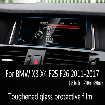 Pentru BMW X3 X4 F25 F26 2011-2017 de navigare GPS film LCD cu ecran de sticla folie protectoare Anti-zgârieturi interior Auto