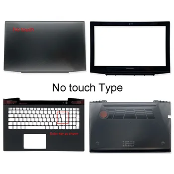 Nou Pentru Lenovo Y50-70 Y50 Non Touch AM14R000400 Laptop Înapoi Capacul cadrul Frontal zonei de Sprijin pentru mâini de Jos Cazul a B C D Capac Negru