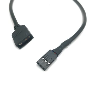 Înlocuirea 5V 3PIN RGB VDG Conversie Linie de Cablu Conector de sex Masculin cu 3Pin mufa pentru Placa de baza GIGABYTE
