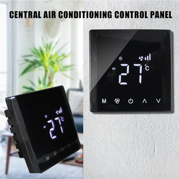 Panoul De Control Aer Conditionat De Înlocuire Ventiloconvectoare Cu Termostat Controler Fan Coil Unit Controler De Temperatura