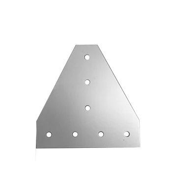 Aluminiu Material Comun Board Placă de Colț Unghi de fixare Conexiune de Bandă pentru Profil de Aluminiu 3030/4040 cu 7 găuri