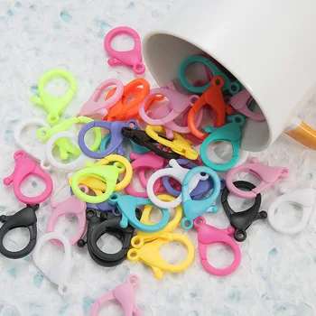 10buc Colorate din Plastic Extensibil Cârlige Clipuri Conectori pentru a Face Bijuterii DIY Cadou de Crăciun Masca Lanț Accesorii