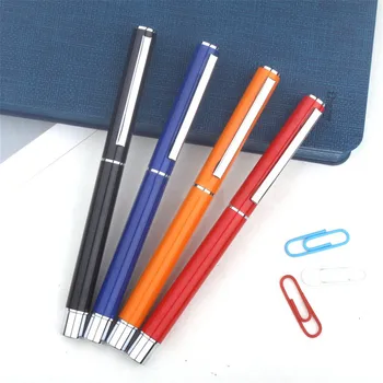 Noul Metal Neutru Pen Afaceri Semnătura Pen 0.5 mm Refill Negru Pix Potrivit pentru Birou Student Rechizite