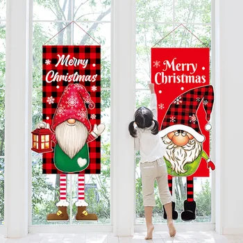 Crăciun Agățat Steagul Decoratiuni De Craciun Pentru Casa Usa Ornamente De Crăciun, De Crăciun Cadouri De Crăciun Decor 2023 Anul Nou