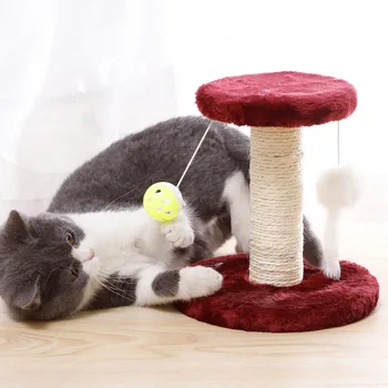 Jucarie pisica Sisal Pisica Scratcher Pisica zgâriat cu Gheare Ascuțitoare Portabil nu va Cădea Coloana Cat de Alpinism Cat Jucării Pentru Pisica Consumabile