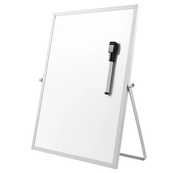 Consiliul De Uscat Șterge Tablă Magnetică Albă Dublu Sidedplannerdesktop Mini Personal Perete Boardskids Sta Cadru Clipboard