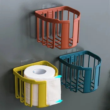 Punch-free Hârtie Igienică Baie Bucatarie o Cutie de șervețele șervețele de Toaletă din Hârtie Suport suportul pentru Rola de Hârtie