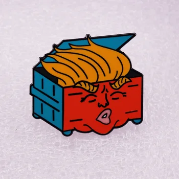 Tomberon Foc de Desene animate Amuzant Televiziune Broșe Insigna pentru Sac de Pin Rever Catarama Bijuterii Cadou Pentru Prieteni