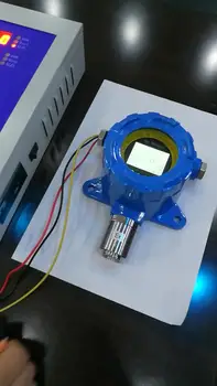 fix 4-20ma detector de gaz o2 h2s co ch4 cu display LCD