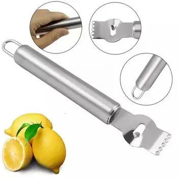 1 buc Lamaie Răzătoare Oțel Lamaie Răzătoare Portocaliu Accesorii Răzătoare Curățător de Citrice Peeling Bar Bucătărie Gadget-uri de Fructe Kni A6a3