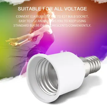 Hot Nou Portabil Liaght Adaptor E14 La E27 Lampă Titularului Profesionale Lampă Soclu Durabil Acasă Dulii Lumină Accesorii