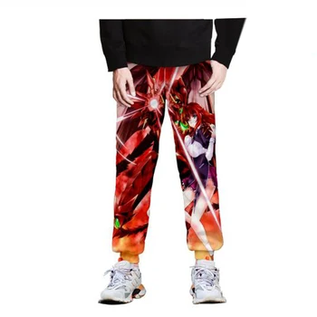 Anime High School DXD Pantaloni Sudoare 3D Jogging Pantaloni Casual Pantaloni Barbati/Femei Hip Hop Pantalon de Trening Homme Streetwear