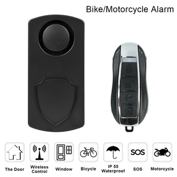 Motocicleta De Avertizare Sistem De Alarma Cu Telecomanda Detector De Vibrații De Alertă De Securitate Senzor Inteligent Pentru Biciclete Electrice Biciclete