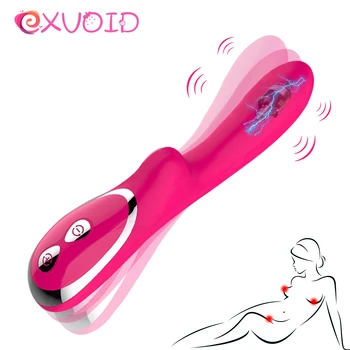 EXVOID Silicon Vibratoare pentru Femei Clitorisul Stimulator Puternic Vibrator Vibrator G-spot Masaj Bagheta Magica Jucarii Sexuale pentru Femei