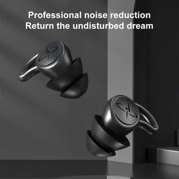 Silicon Somn Ureche Plug Anularea Dormit De Reducere A Zgomotului Dopuri De Urechi Tapones Oido Ruido Sforăi Izolare Fonica De Protecție Pentru Urechi
