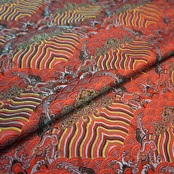 Vântul stil jacquard tesatura damasc pentru DIY cusut haina cortina fata de masa canapea pernă tapițerie mozaic decor acasă