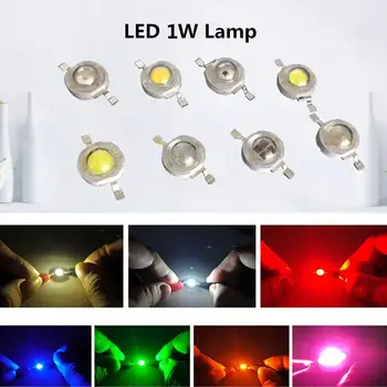 10buc 1W High Power LED-Diodă Emițătoare de Lumină Led-uri Chip SMD Alb Cald Roșu Verde Albastru Galben Pentru lumina Reflectoarelor Bec Lampa corp de Iluminat