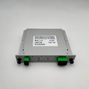 1x2 LGX Cutie Caseta Introducerea Cardului de SC/APC PLC separator Modulul 1:2 2 Porturi Fibra de Cuplare