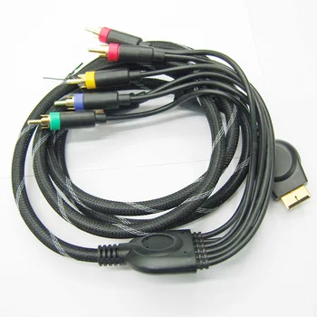 10BUC 1.8 m/6FT Multi-Component, cablu AV Cablu Pentru PlayStation 2 pentru PlayStation 3 pentru PS3 pentru jocuri PS2 cablu de Jocuri accesorii