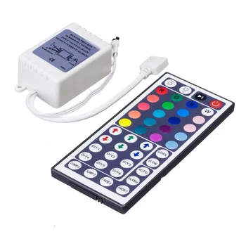 Controler cu Led-uri 44 Taste LED-uri IR Controler RGB Lumini cu LED-uri Controler de la Distanță IR Dimmer DC12V 6A Pentru RGB 3528 5050 LED Strip
