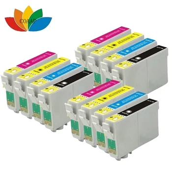 12 Compatibil EPSON 18XL Cartușele de Cerneală pentru XP225 XP312 XP412 XP402 XP102 XP405 XP202 XP412 XP212 XP205 inkjet printer