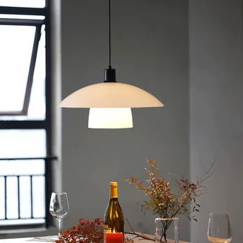 Nordic Minimalist Restaurant Plafon Candelabru de Sticlă Designerul danez PH5 Hanglamp Retro Masa Bar Pandantiv Lumina