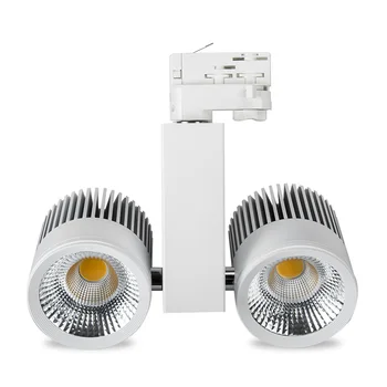 130LM/W Super Bright LED Lumina Track 80W COB Feroviar Luminile Reflectoarelor 20/30/40/60degree Estompat sau Non Estompat 3000k-6000k