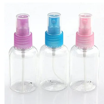 5Pcs/lot 50ML Clar de unică folosință din Plastic Sticle de Vânzare Fierbinte Transparant Pulverizator de Parfum Spray Sticla de Călătorie Instrumente de Machiaj