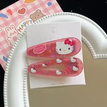 Kawaii Hellokitty Clip De Păr Accesorii Sanrio Jucării Kulomi Melodie Drăguț Cu Laser De Par Ac De Păr Clip De Desene Animate Fete